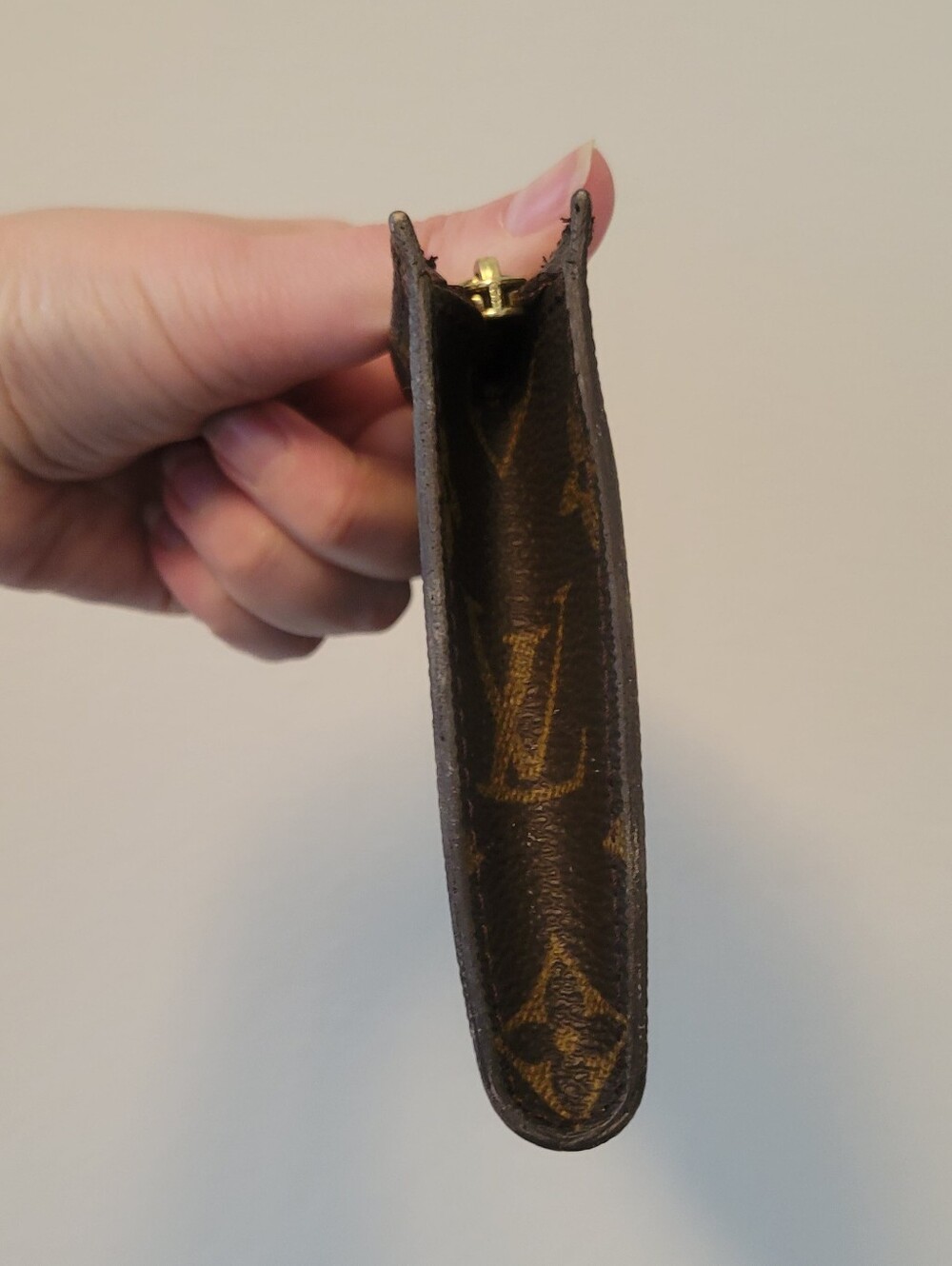 Authentic Louis Vuitton Brown Monogram Pouch - Picture 10 of 15